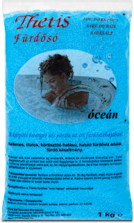 Fürdősó, habzó, kék óceán Thetis