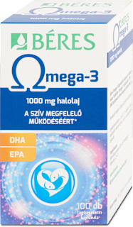 Omega-3 lágyzselatin kapszula  Béres
