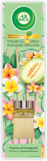 Odorizant cameră cu bețișoare Pepene și Frangipani AIRWICK