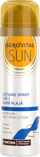 Loțiune spray 3 în 1 după plajă Sun GEROVITAL