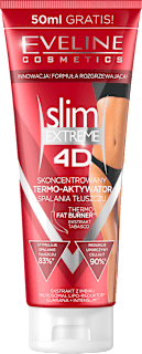 Skoncentrowany termo-aktywator spalania tłuszczu Slim Extreme 4D EVELINE COSMETICS
