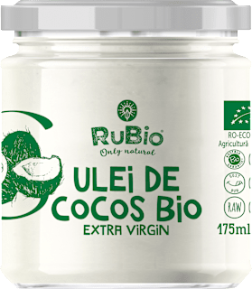 Ulei de cocos ecologic extra-virgin rubio