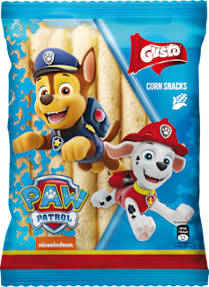 Kukuričné tyčinky Paw Patrol - modré Gusto