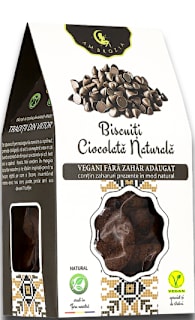 Biscuiți ciocolată naturală HIPER AMBR