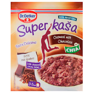 Zobena kaša sa čokoladom i chia sjemenkama Dr. Oetker
