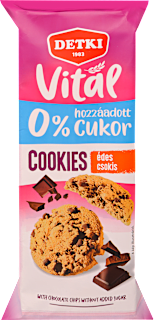 Édes csokis keksz Detki