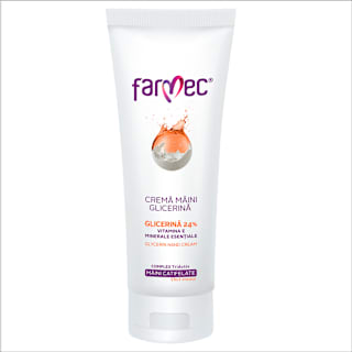 Cremă  mâini cu glicerină farmec