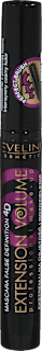 Maskara Extension Volume 4D, Black EVELINE COSMETICS