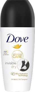 Antitranspirant Deo Roll-on Advanced Care Invisible Dry Dove