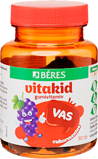 Vitakid  vas cukormentes gumivitamin  Béres