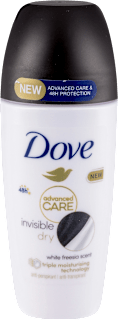invisible dry- roll-on dezodorans Dove