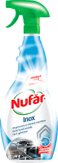 Soluție pentru curățarea inoxului Nufar