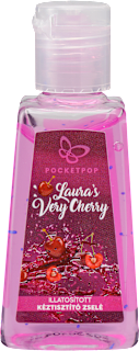 Kéztisztító zselé, Laura's Very Cherry Pocketpop
