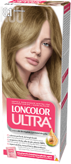 Vopsea permanentă 8.1 blond bej LONCOLOR ULTRA