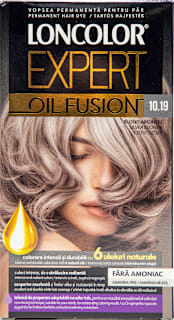 Vopsea de păr fără amoniac Oil Fusion 10.19 blond argintiu LONCOLOR EXPERT