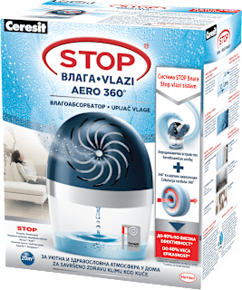 Влагоабсорбатор  Aero 360 2в1 Ceresit STOP