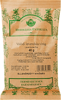 Valódi levendula virág tasakos tea HERBÁRIA