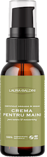 Cremă Hidratantă pentru Mâini - Pura Natura LAURA BALDINI
