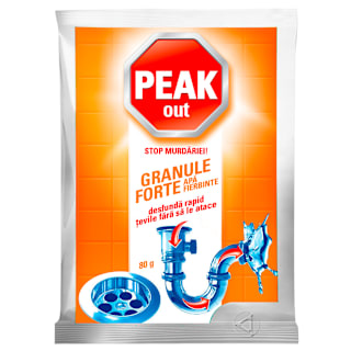 Granule desfundat ţevi cu apă caldă PEAK out
