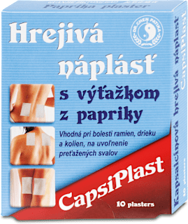 Hrejivá náplasť s výťažkom z papriky Dr. Chen Patika