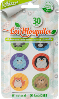 Stickere aromatizate cu citronella  Los Mosquitos