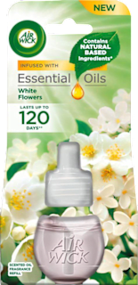 Essential Oils punjenje za električni osvježivač zraka White Flowers AIRWICK