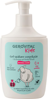 Gel de duș și șampon pentru bebeluși Gerovital Kids