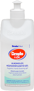 Kézfertőtlenítő gél Bradolife