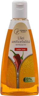 Ulei anticelulită termoactiv cu extract de ardei iute cosmetic plant