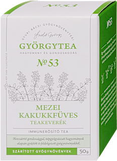 Mezei kakukkfüves teakeverék, Immunerősítő tea GYÖRGYTEA