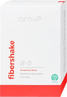 Active Fibershake eper ízesítéssel, 7 adag activé