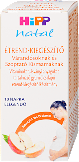 Natal gyümölcsalapú étrend-kiegészítő kismamáknak HiPP