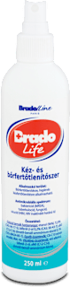 Kéz és bőrfertőtlenítő spray Bradolife