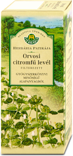 Orvosi citromfű filteres tea 25x1g HERBÁRIA