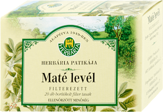 Maté levél borítékolt filteres tea HERBÁRIA