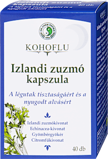 Kohoflu Izlandi Zuzmó kapszula						 DR CHEN PATIKA