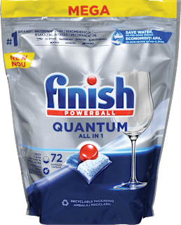 Kapsule za strojno pomivanje posode Quantum Finish