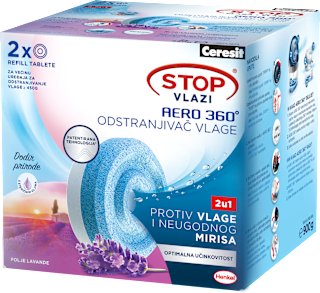 Aero 360° odstranjivač vlage, 2x450 g Ceresit STOP
