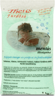 Fürdősó, habzó, zöld Thetis