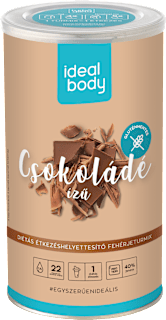 Étkezéshelyettesítő fogyókúrás turmix, CSOKOLÁDÉ IdealBody