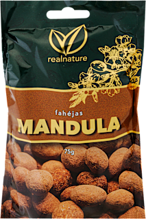 Tejcsokoládés-fahéjas mandula  realnature