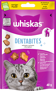 Katzenleckerli Dentabites mit Huhn  Whiskas