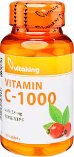 C-vitamin 1000mg tabletta, csipkebogyóval Vitaking
