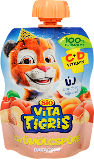 Gyümölcspüré, barackos Sió