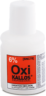 Krémový parfumovaný peroxid Oxi 6 % Kallos