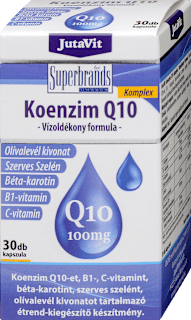 Koenzim Q10 100 mg vízoldékony formula JutaVit