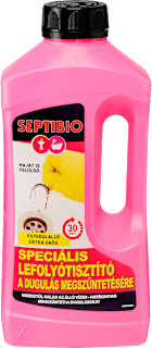 Fürdőszobai lefolyótisztító (hajcsomók ellen) Septibio