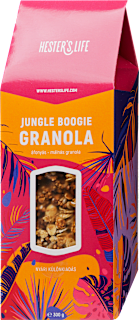 Málnás-áfonyás granola, gluténmentes Hester’s Life