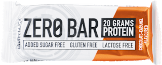 Proteínová tyčinka Zero Bar, čokoláda karamel BioTechUSA