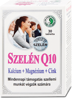 Szelén Q10 Kálcium+Magnézium+ Cink tabletta DR CHEN PATIKA